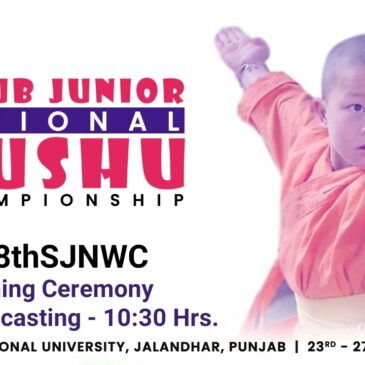 Sub junior national wushu championship Jalandhar 22 to 27 jan 2019 watch live