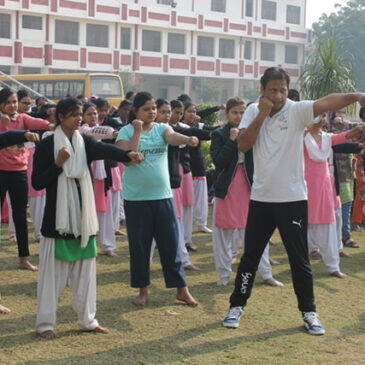 Self defence training for Girls