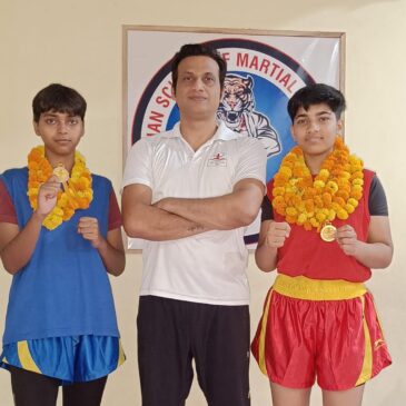 Aditi & Priyadarshini Selected for National wushu championship